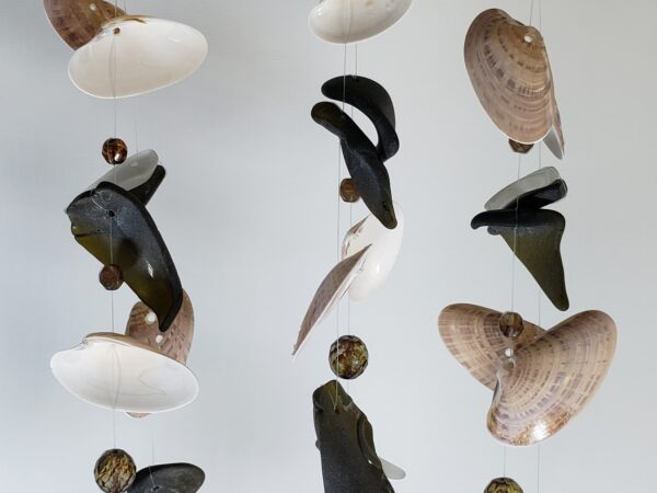 Seashell and Sea glass Wind Chime - Image 7