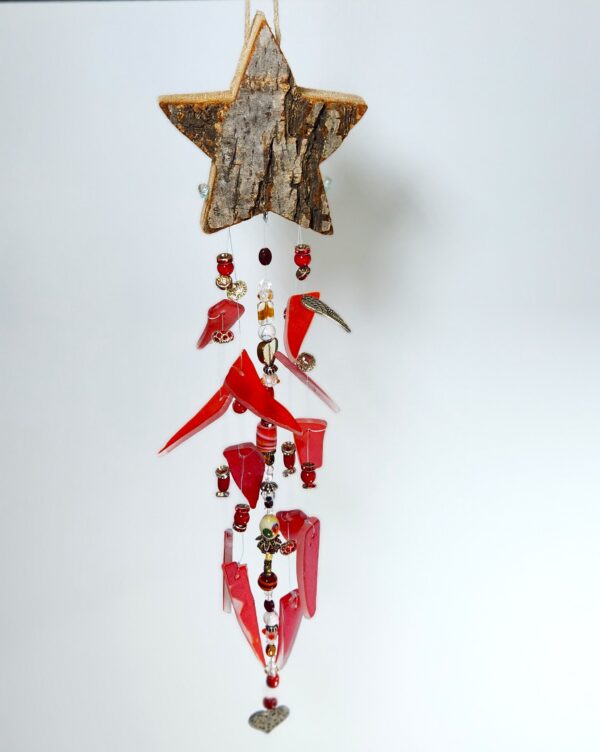 Red Star Windchime